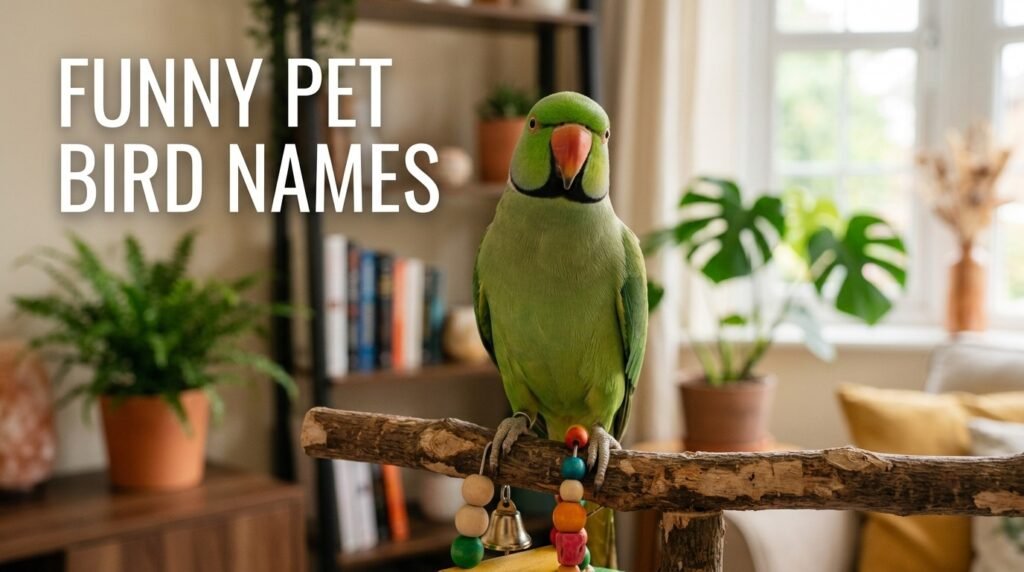 Funny pet bird names