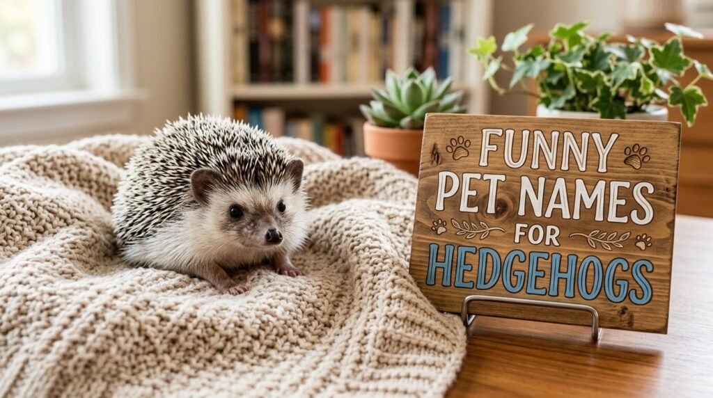  Funny pet names for hedgehogs