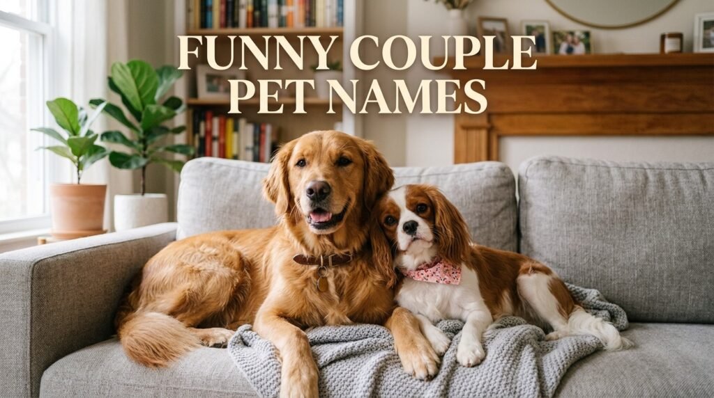 Funny couple pet names
