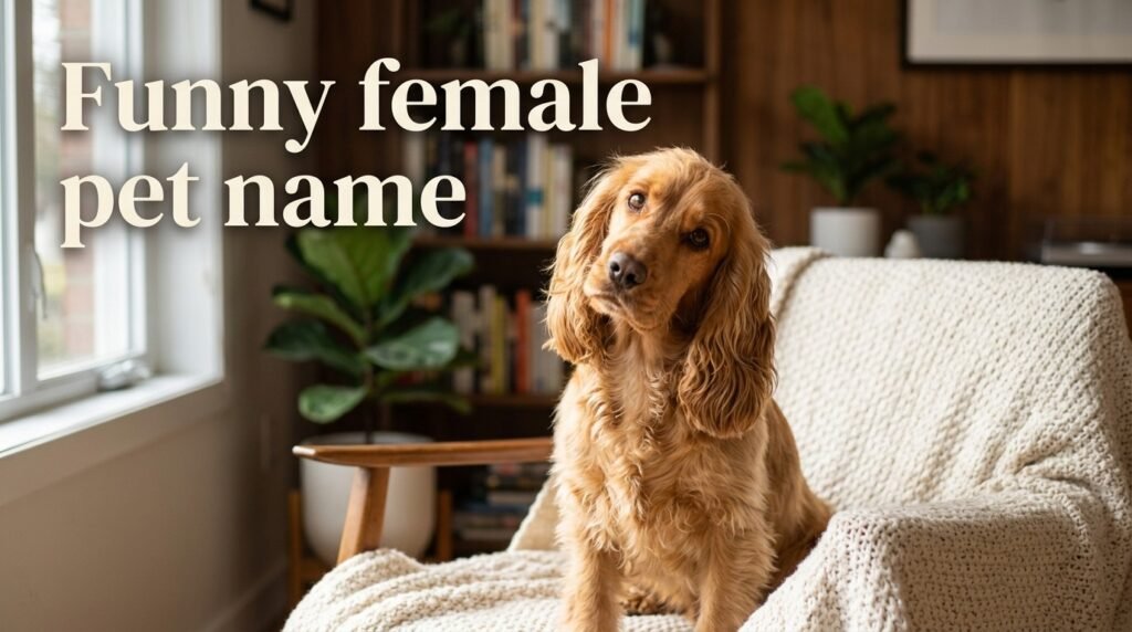 Funny female pet names