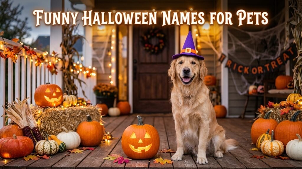 Funny Halloween names for pets