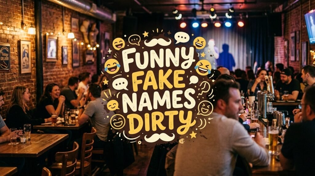 Funny fake names dirty