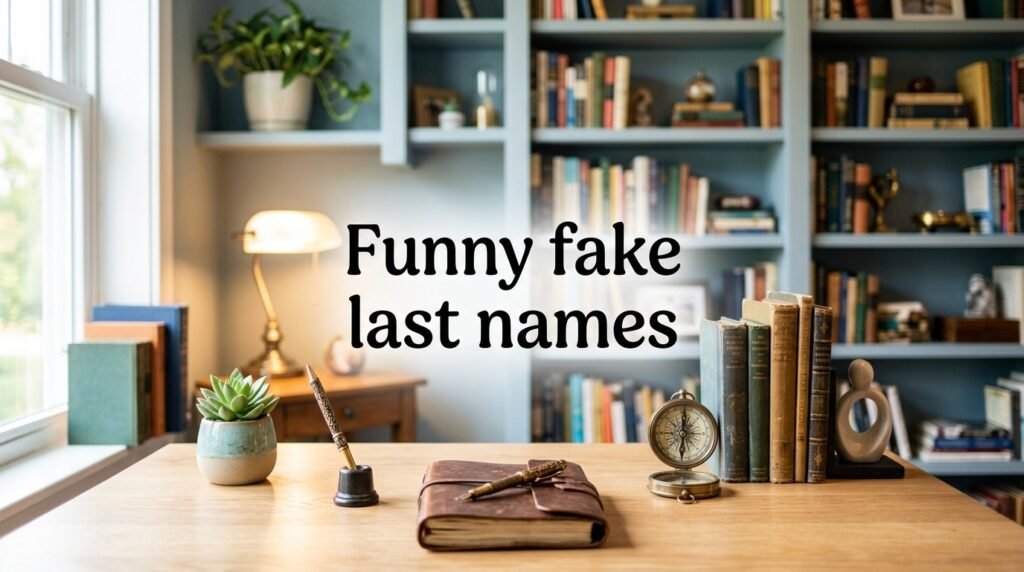 Funny fake last names