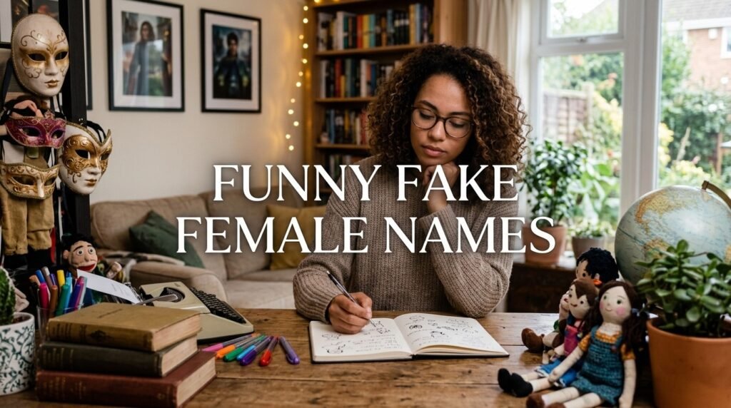 Funny fake female names