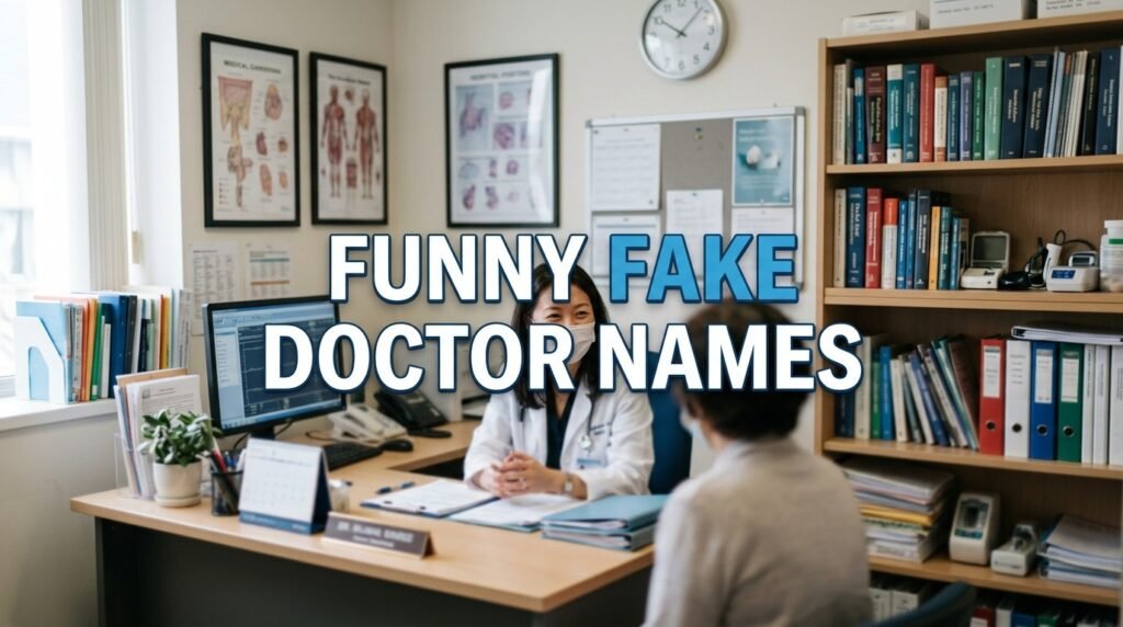 Funny fake doctor names