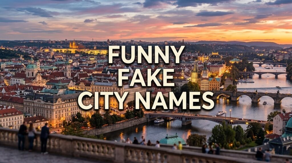 Funny fake city names