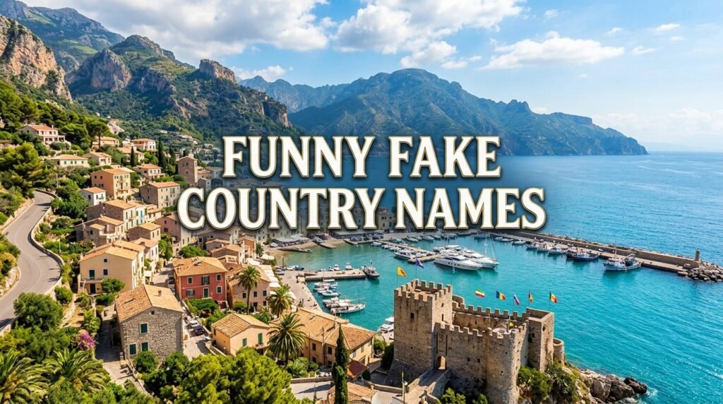 Funny fake country names