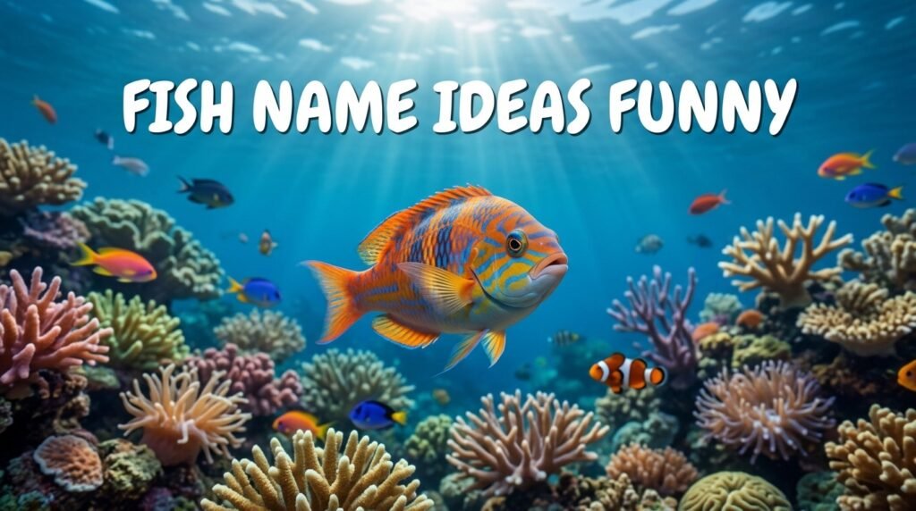 Fish name ideas funny