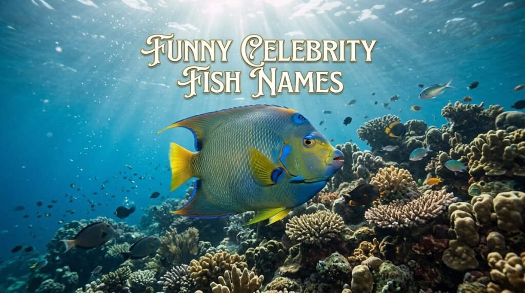 Funny celebrity fish names