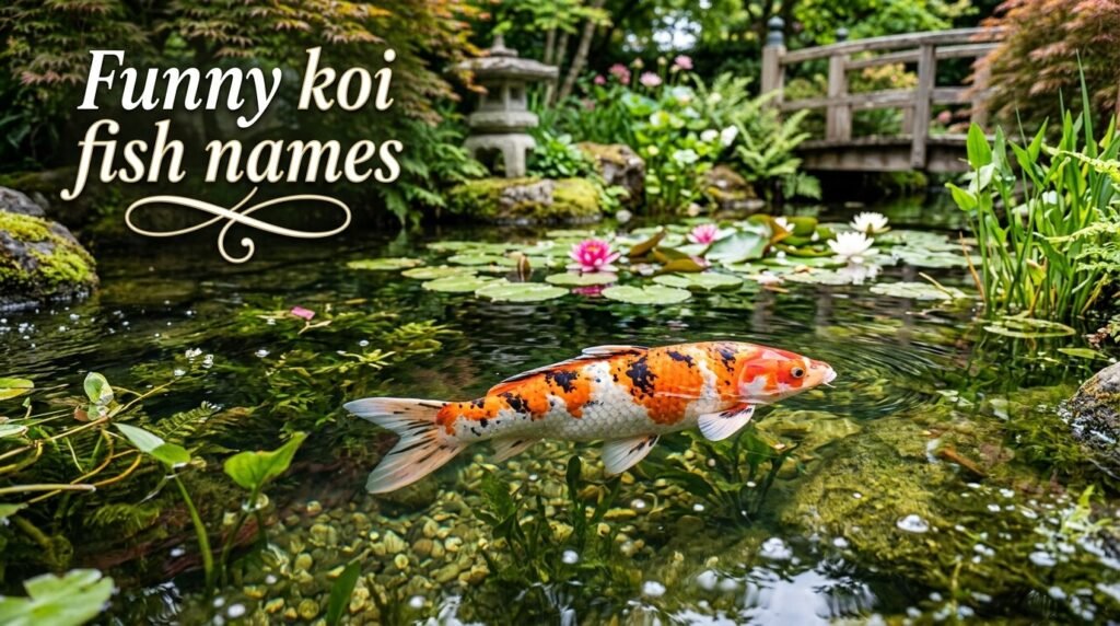 Funny koi fish names