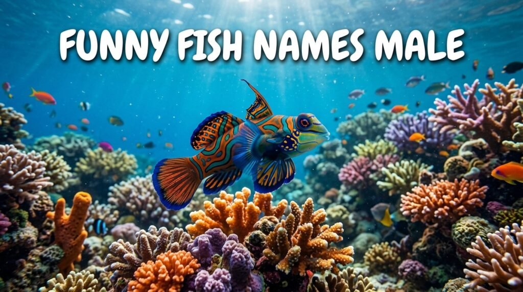 Funny fish names male