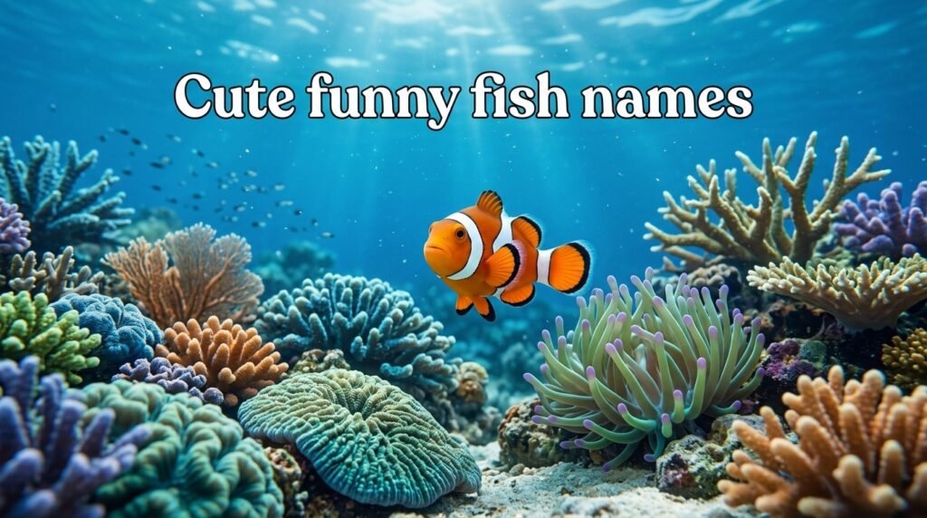 Cute funny fish names