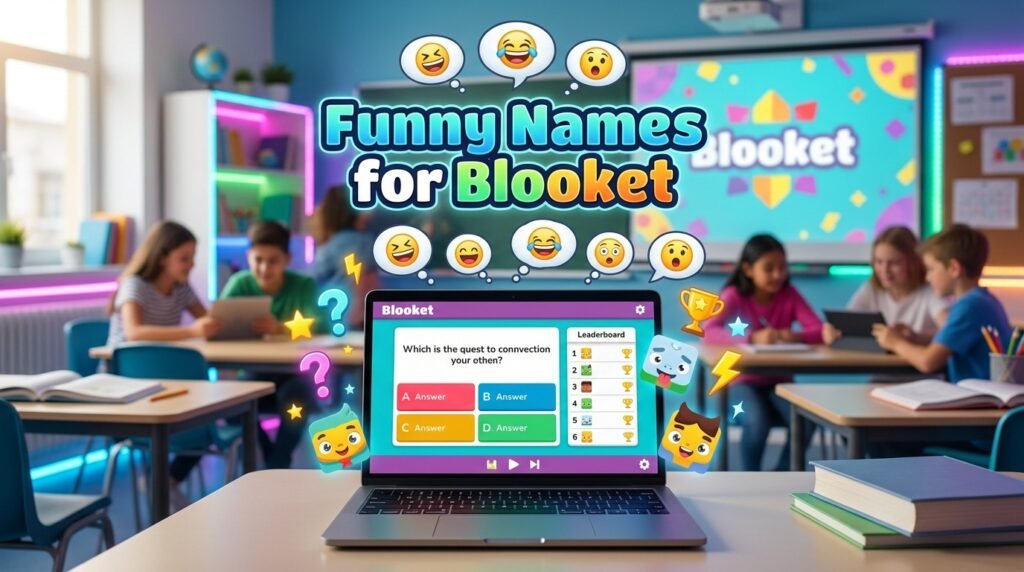 Funny names for Blooket