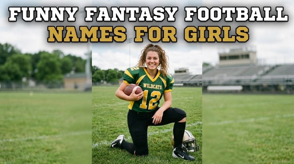 Funny fantasy football names for girls