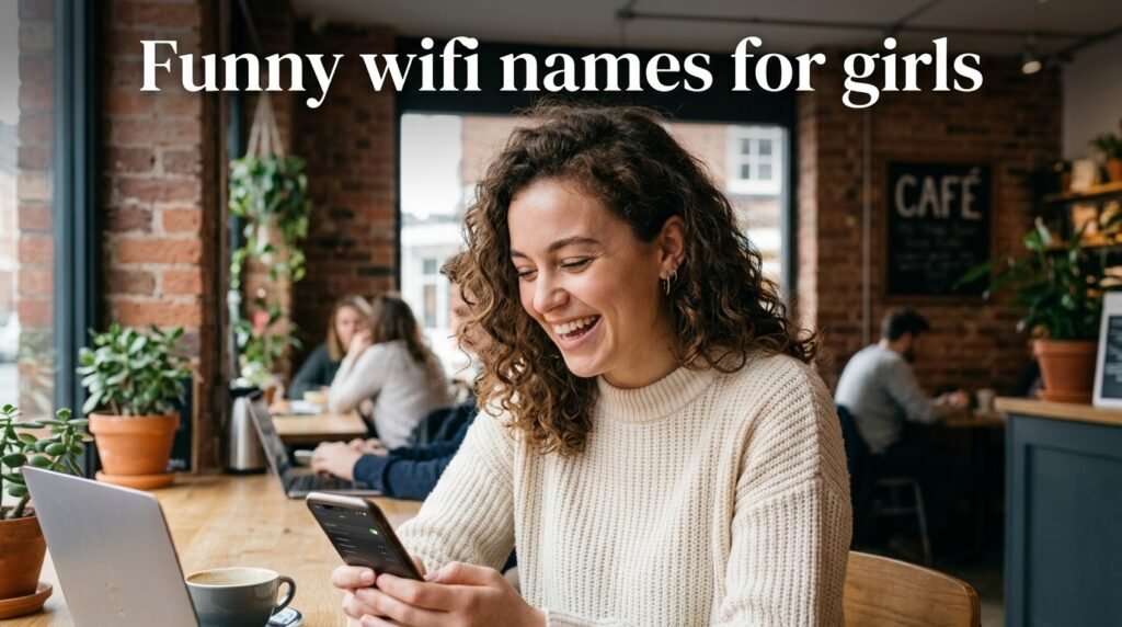 Funny wifi names for girls