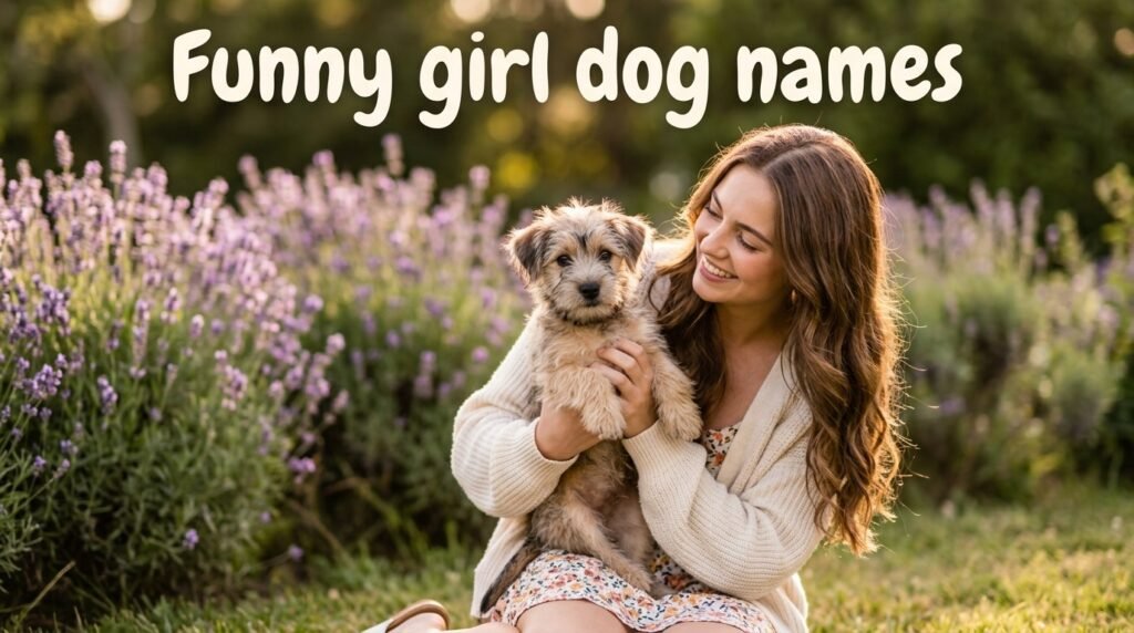 Funny girl dog names