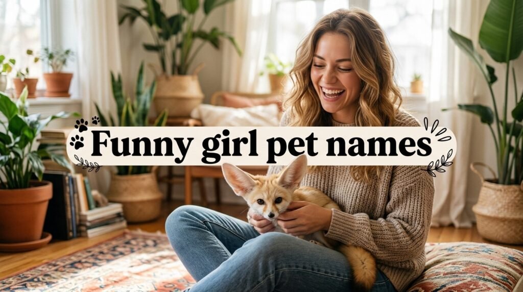 Funny girl pet names
