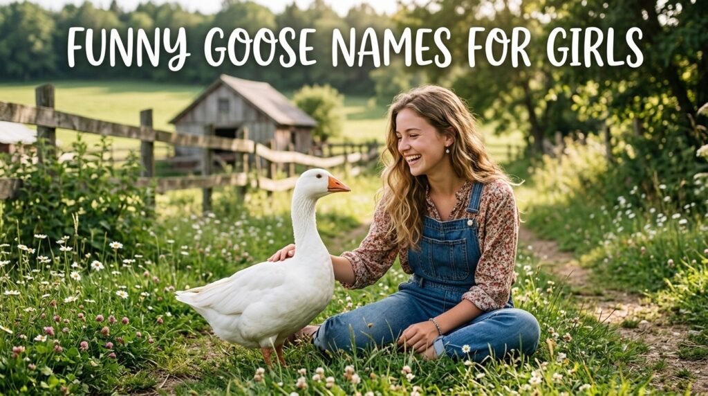 Funny goose names for girls