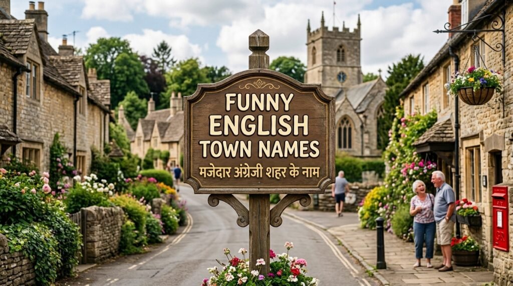 Funny English town names