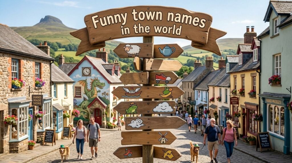 Funny town names in the world
