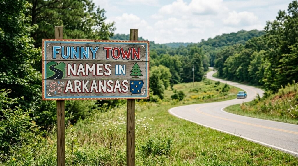 Funny town names in Arkansas