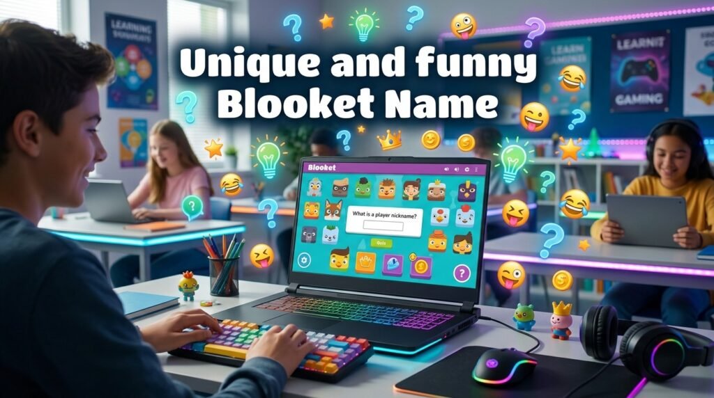 Unique and funny Blooket Name