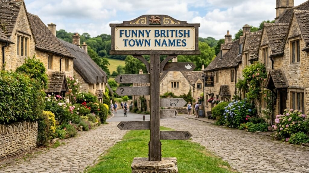 Funny British town names