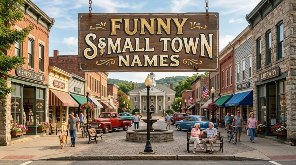 Funny small town names