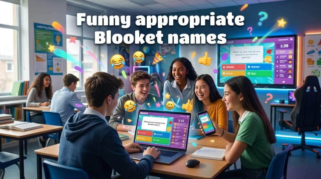 Funny appropriate Blooket names