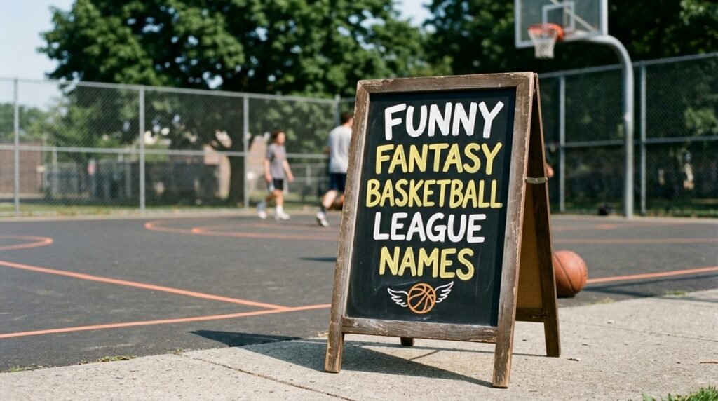 1. Funny fantasy basketball league names