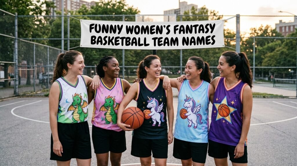 4. Funny Women's Fantasy Basketball Team Names
