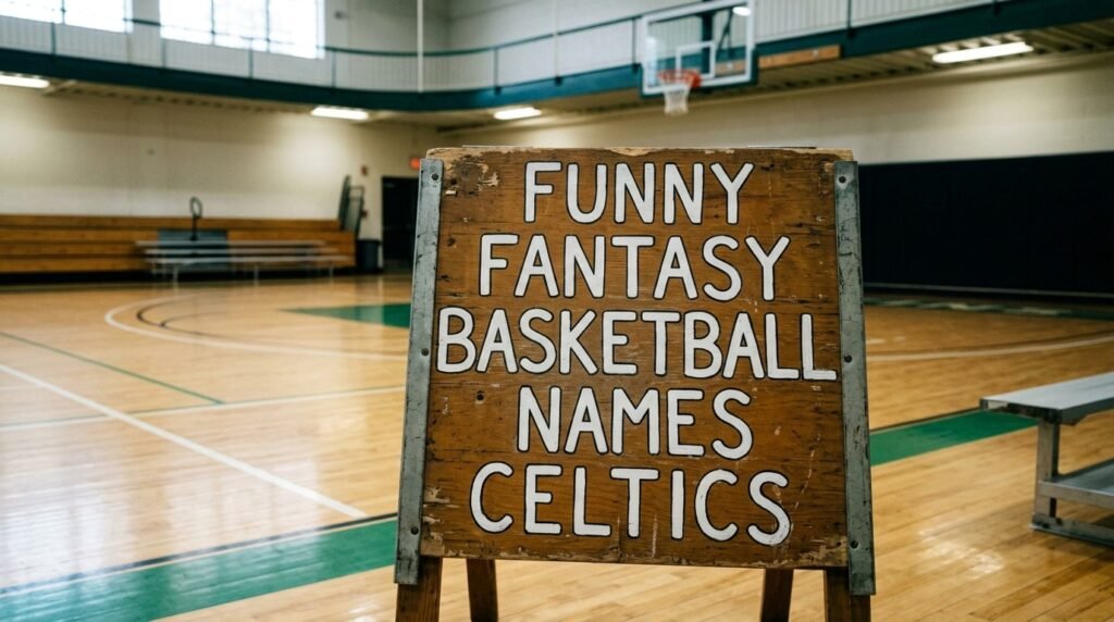 8. Funny fantasy basketball names Celtics