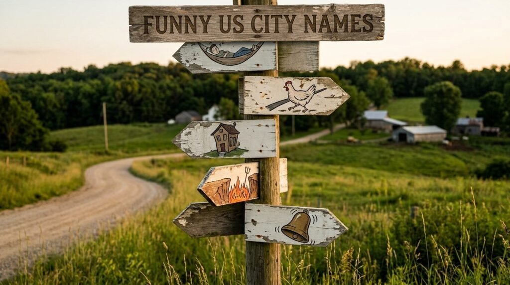 2. Funny US city names
