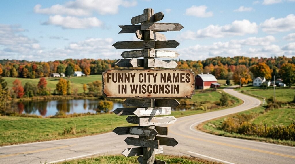 5. Funny city names in Wisconsin