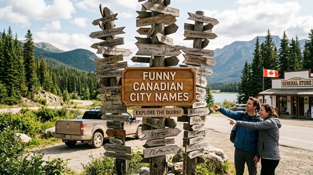 9. Funny Canadian city names
