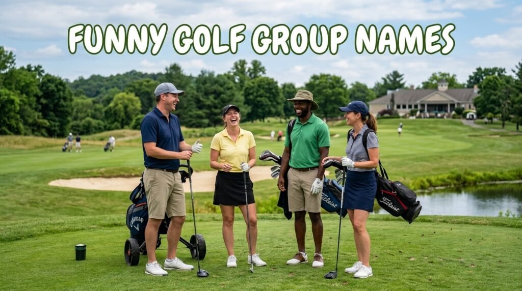 4. Funny golf group names