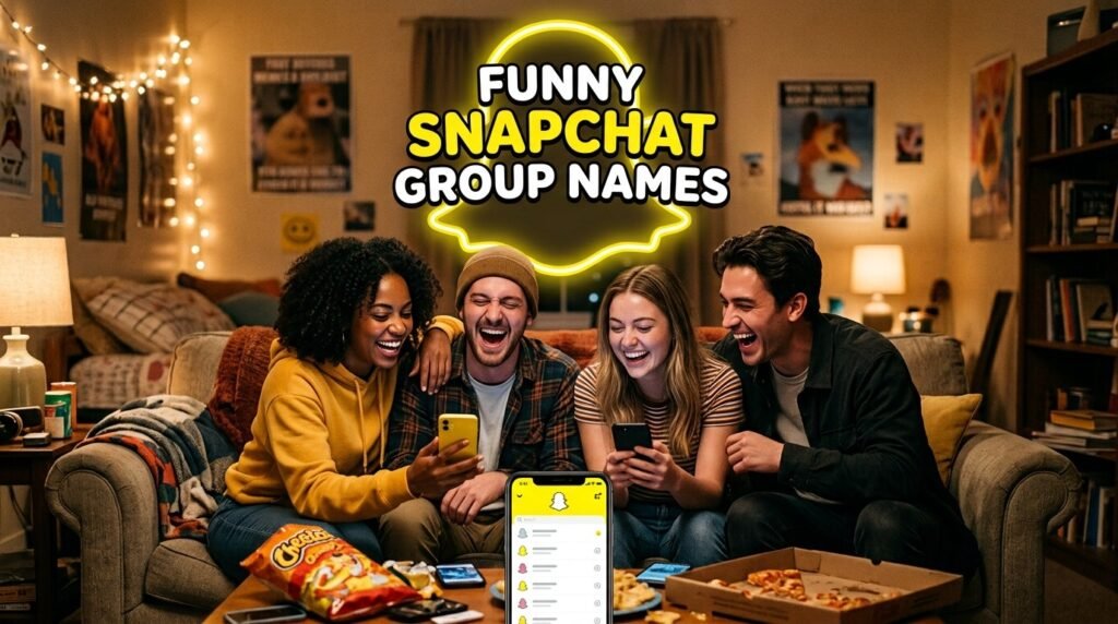 13. Funny Snapchat group names