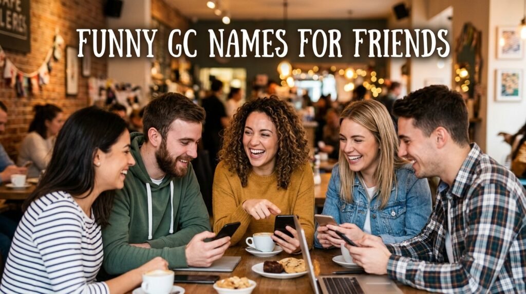 4. Funny gc names for friends