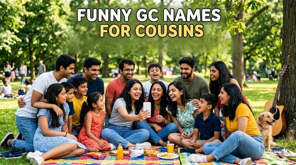 5. Funny GC names for cousins