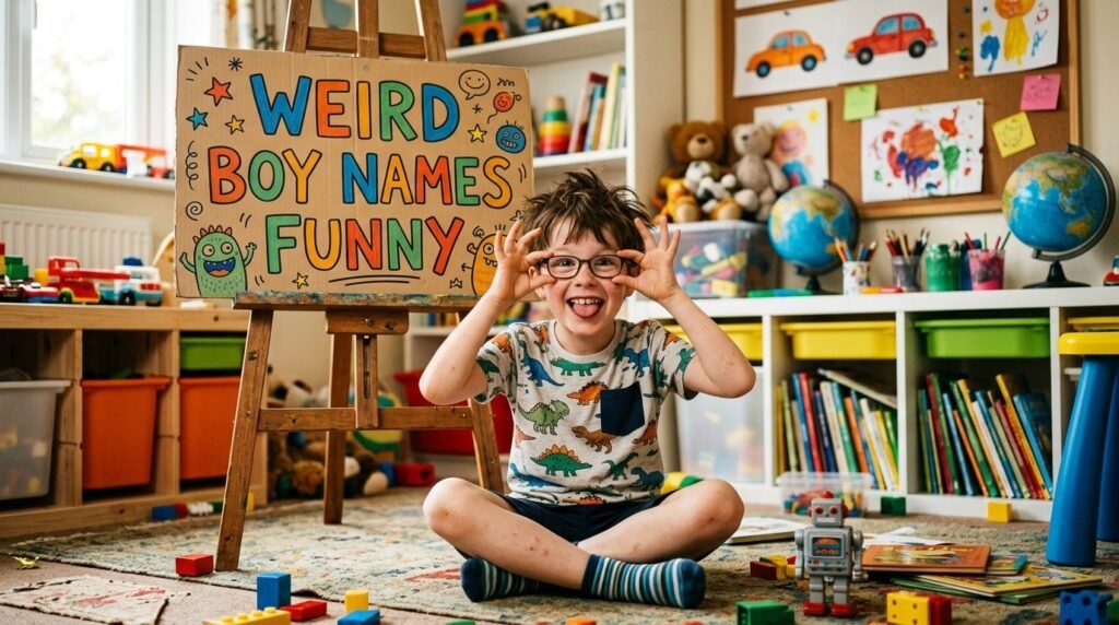 3. Weird boy names funny