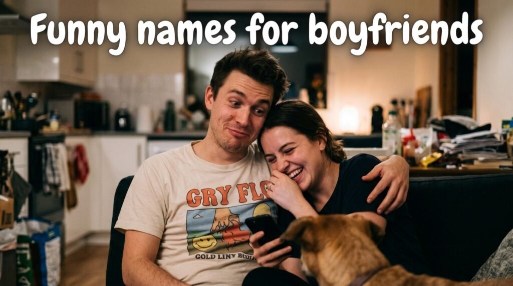 2. Funny names for boyfriends