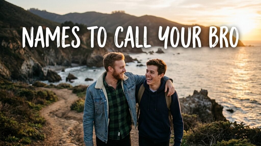 Names to call your bro