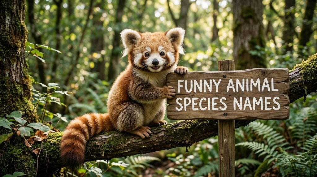 4. Funny animal species names