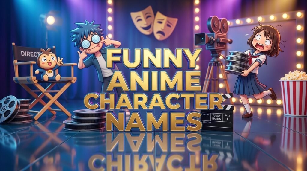 Funny Anime character names