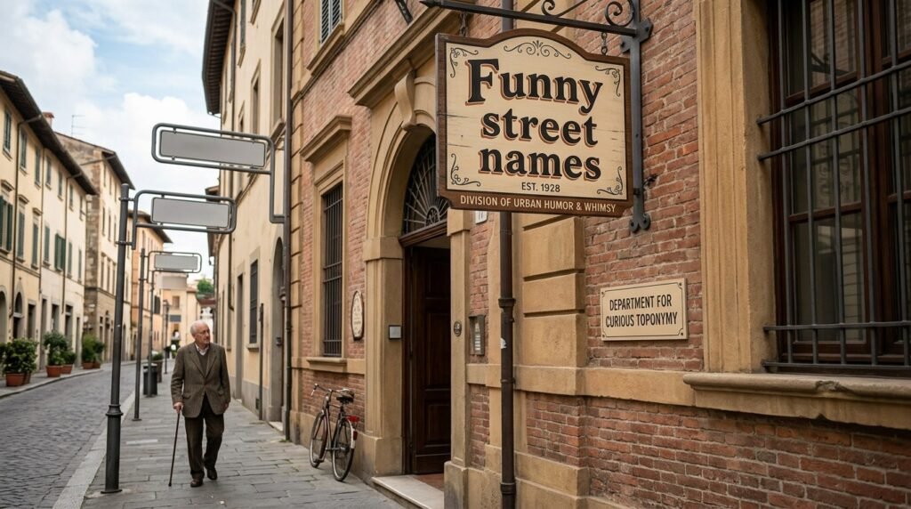 1. Funny street names
