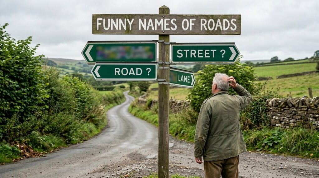 2. Funny names of roads