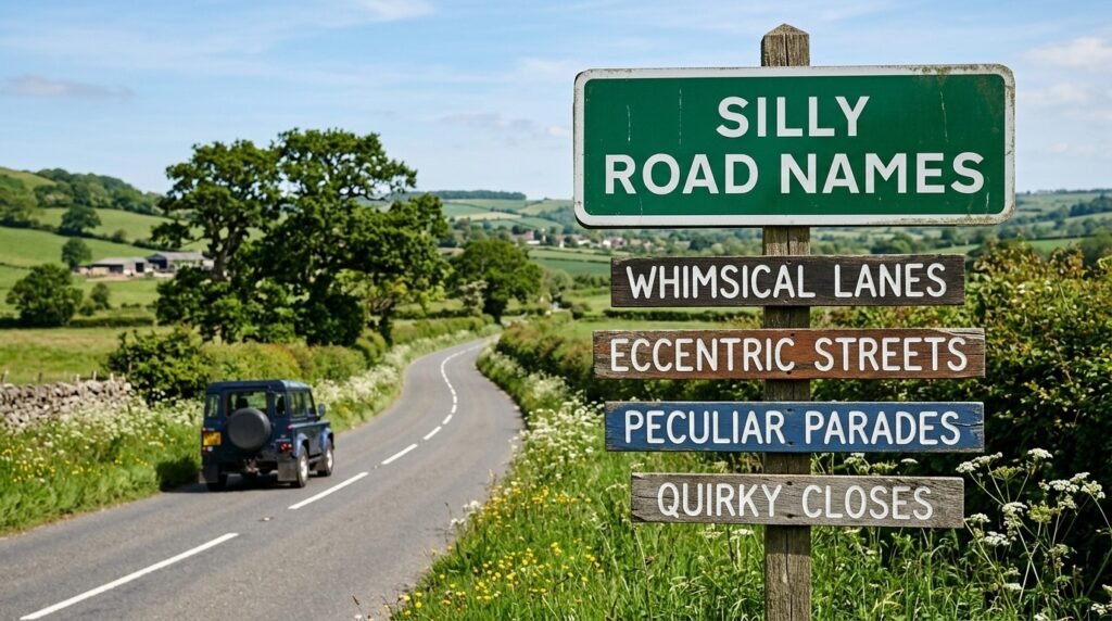 4. Silly road names