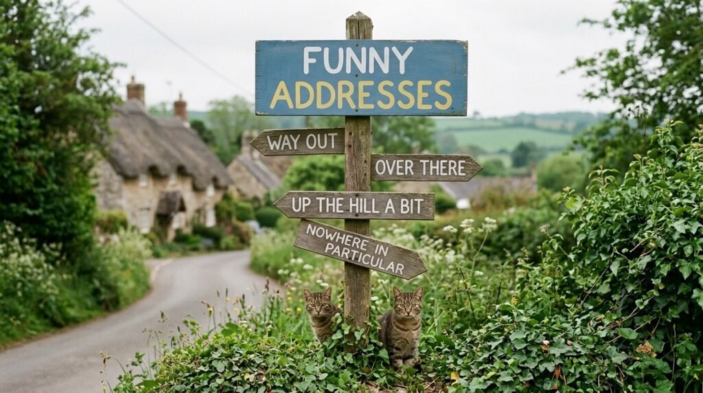 7. Funny addresses