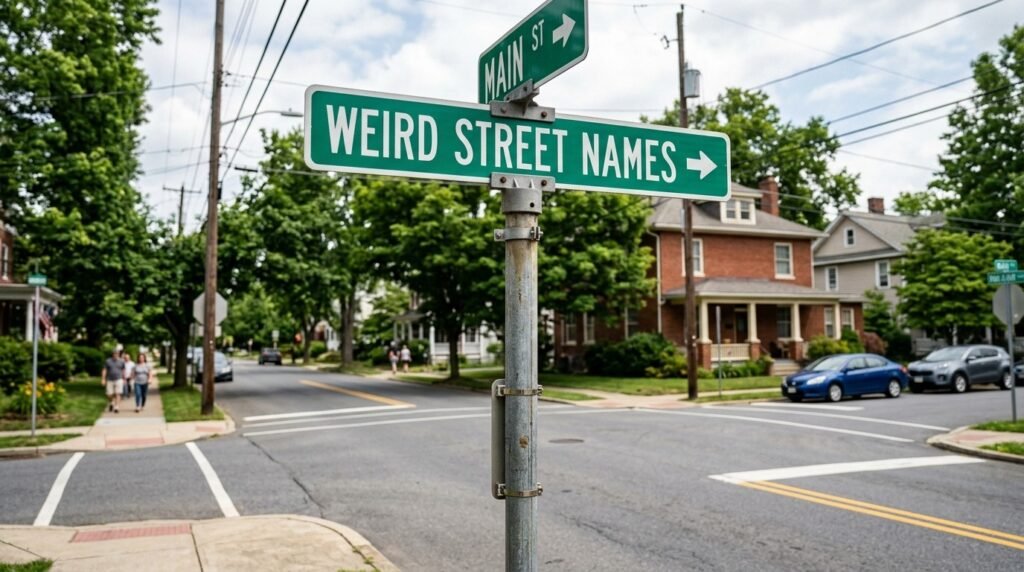 8. Weird street names