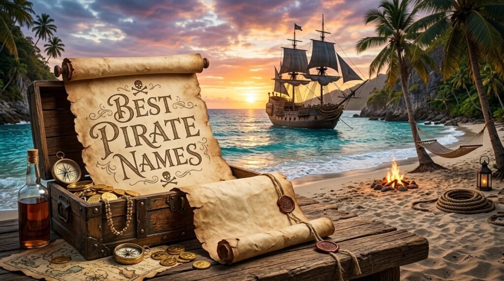 6. Best pirate names
